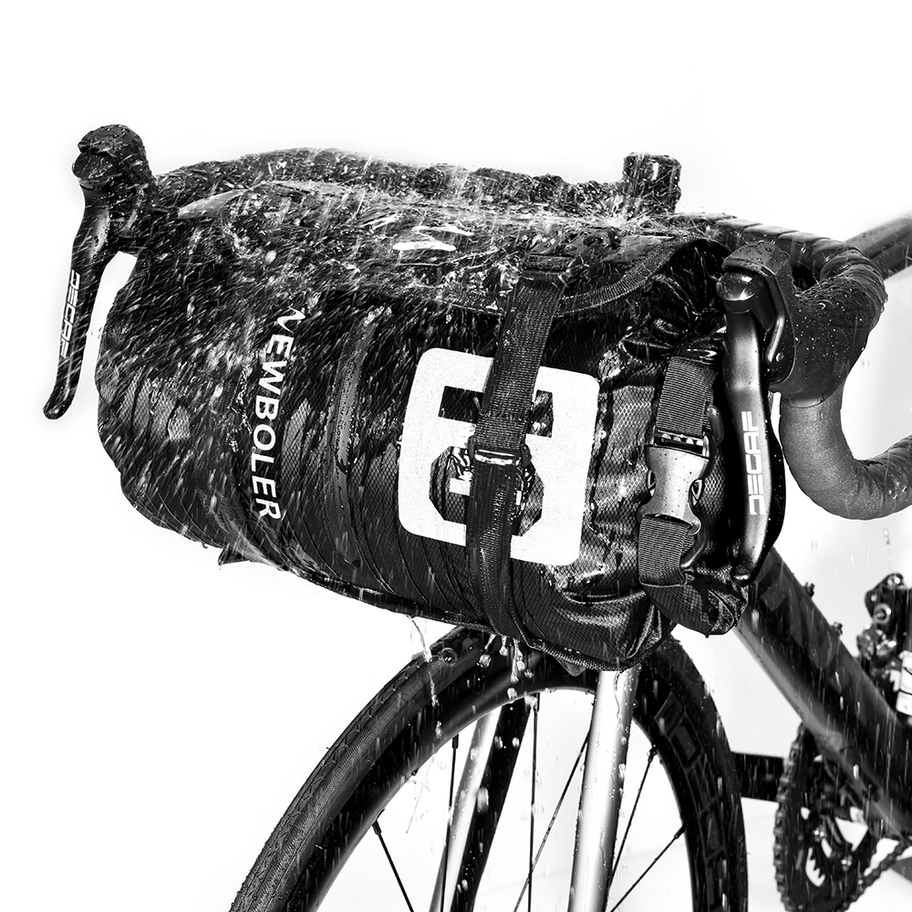 Waterproof Bike Bag Bikepacking Handlebar Bag Front Tube Cycling Bag 15L/20L MTB Frame Trunk Road Bicycle Accessories