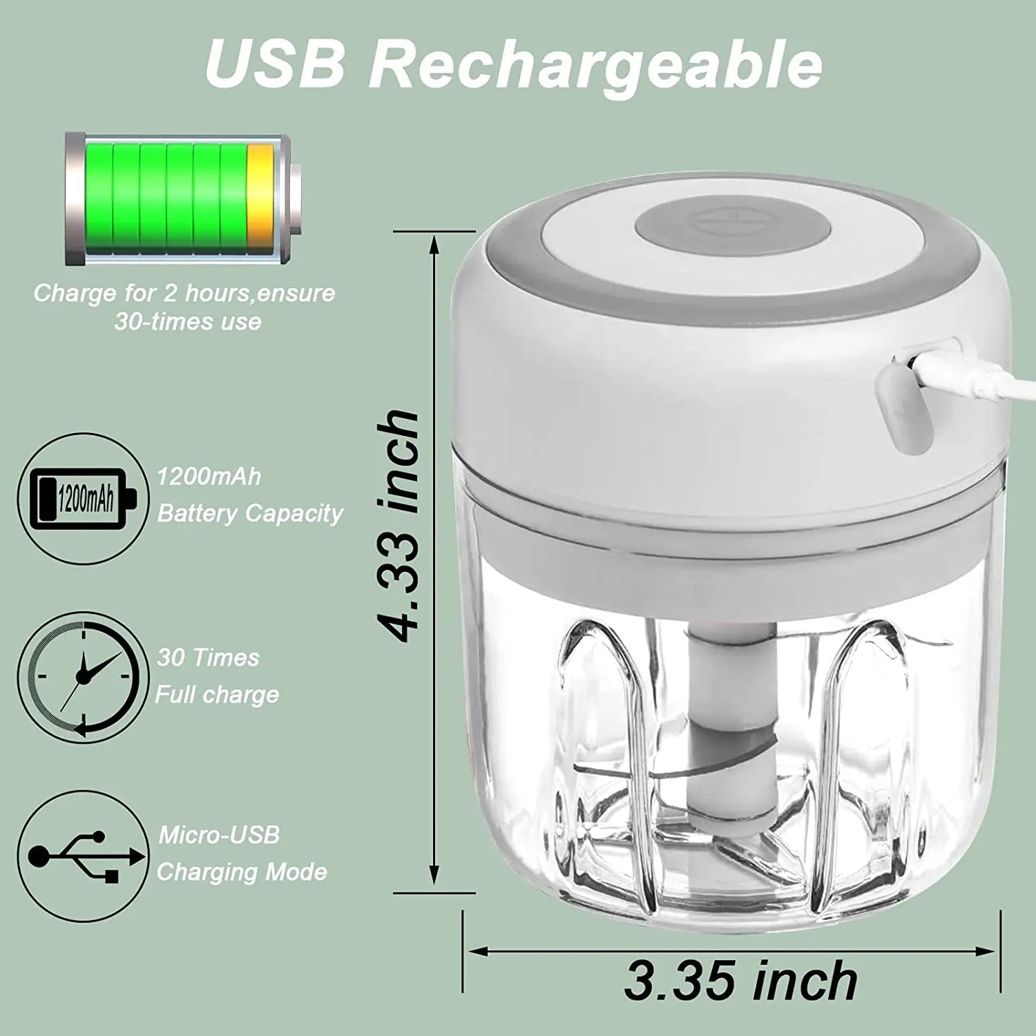 Hot Sale 48% OFF-Mini garlic shredder