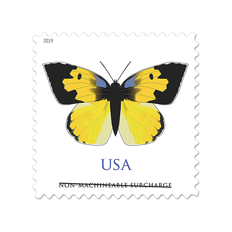 California Dogface Butterfly Stamp 2019