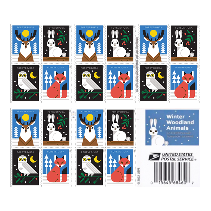 Winter Woodland Animals   2023