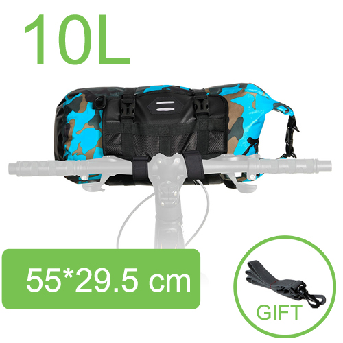 Bike Bicycle Bag 2 IN 1 Waterproof Large Capacity 3L/7L/10L/15L/20L MTB Road Handlebar Front Bag Pouch Pannier Bike Accessories