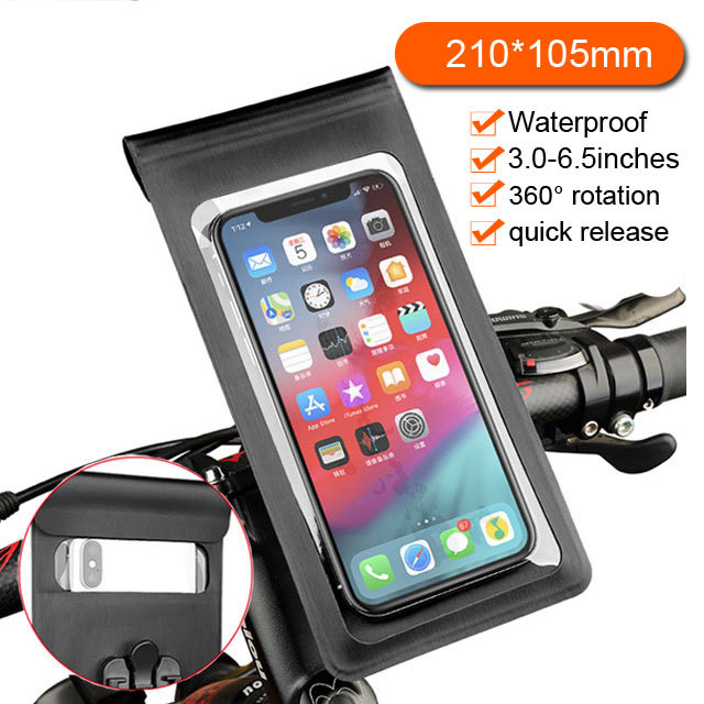 NEW  Bike Bag Big Capacity Waterproof Front Tube Cycling Bag MTB Handlebar Bag Front Trunk Pannier Pack Bike Accessories