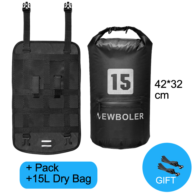 Waterproof Bike Bag Bikepacking Handlebar Bag Front Tube Cycling Bag 15L/20L MTB Frame Trunk Road Bicycle Accessories